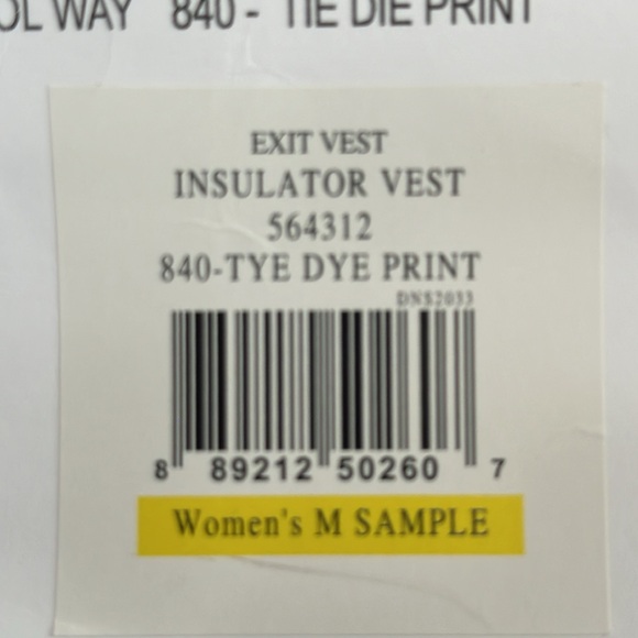 Spyder EXIT INSULATOR VEST & SLASH CAPRI - print - Picture 16 of 16